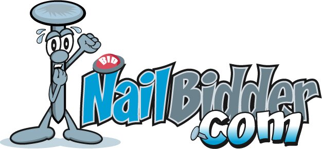 NailBidder.com - Where Nerves of Steel, Get You an Amazing Deal Logo